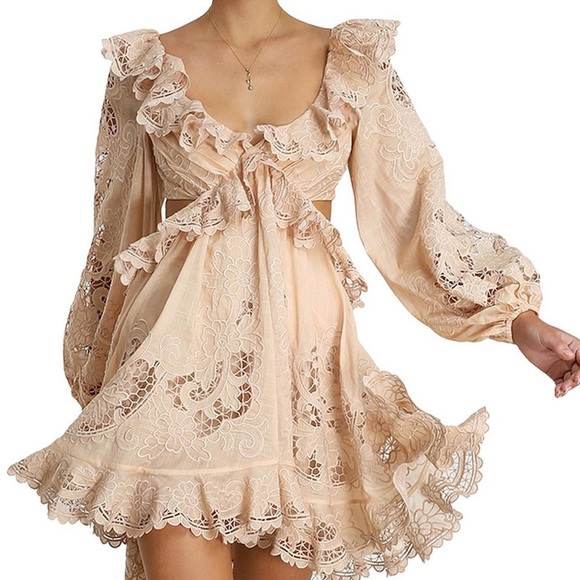 Zimmermann, Brighton, scallop, mini dress - Picture 2 of 6